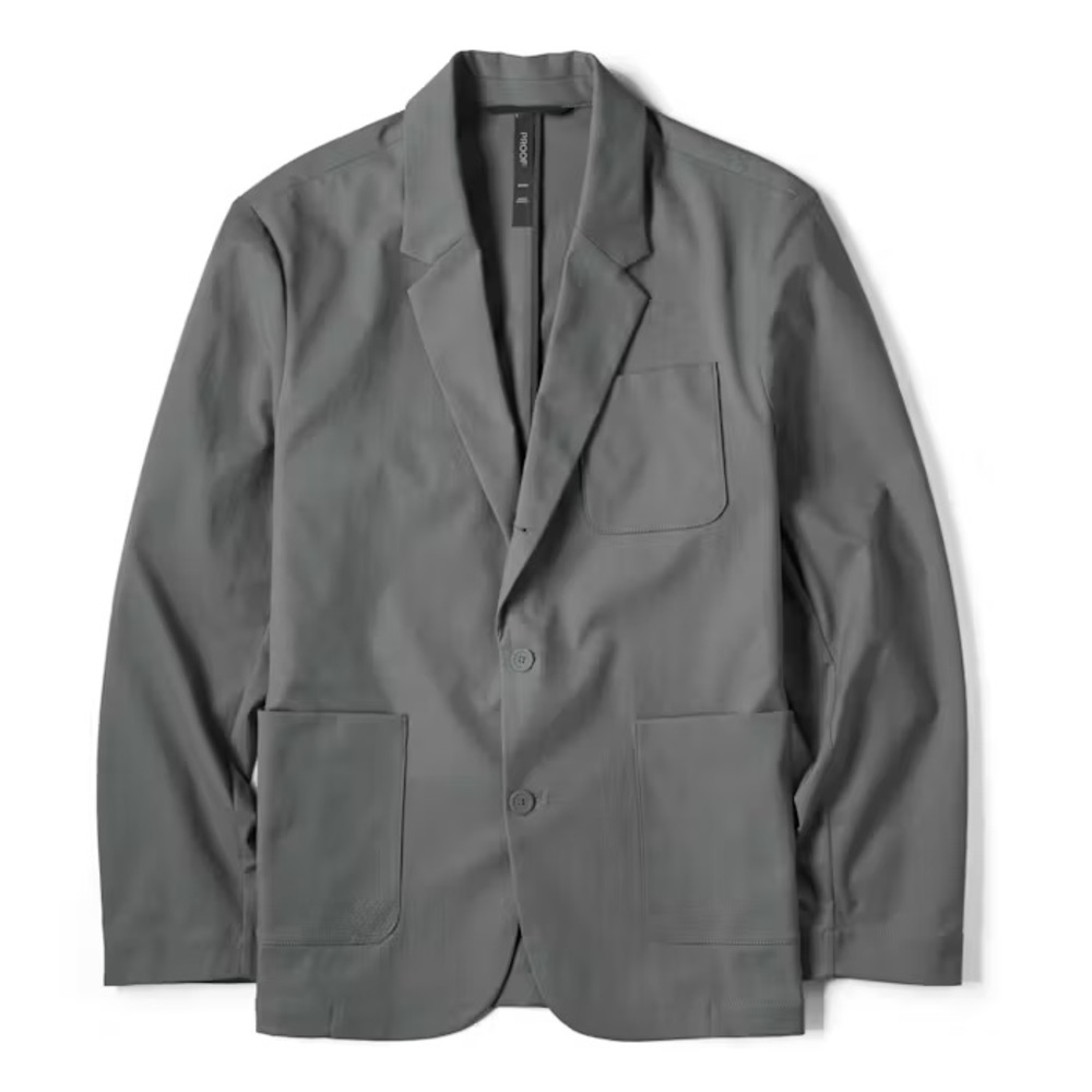 Proof Nomad Gray Blazer Jacket, M’s size Small